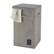 WENKO - Panier à linge Cora gris - vignette