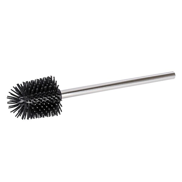 WENKO - Brosse WC silicone acier inox - large