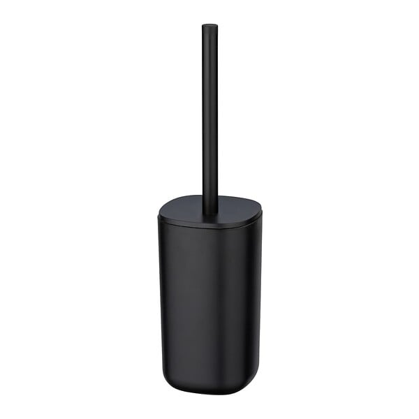 WENKO - Brosse WC Davos, noir mat - large
