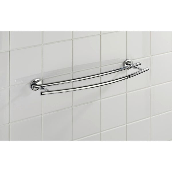 WENKO - Barre porte-serviettes Duo Cuba - large