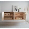 ASTIGARRAGA KIT LINE - Meuble horizontal 2 portes Dinamic - Pin massif - vignette