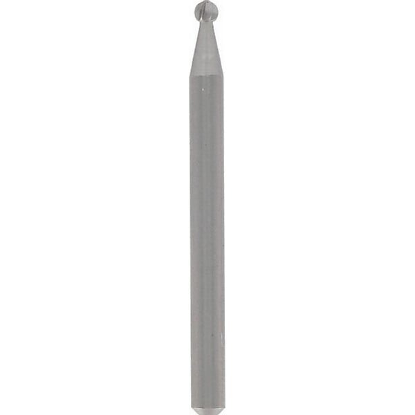 DREMEL - Dremel 107 Lot de 3 Fraises à Graver, Bout Rond, Ø 2,4mm pour Sculpter - large
