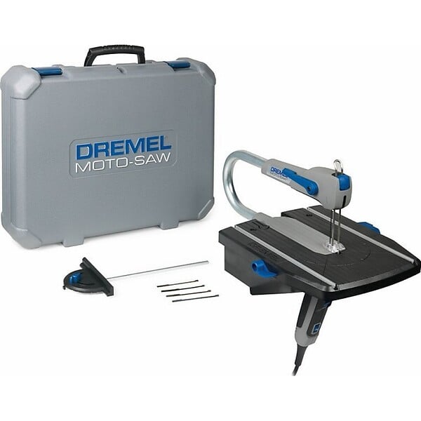 DREMEL - Dremel Scie à Chantourner Moto-Saw 70W avec 5 Lames et 1 Adaptation - large