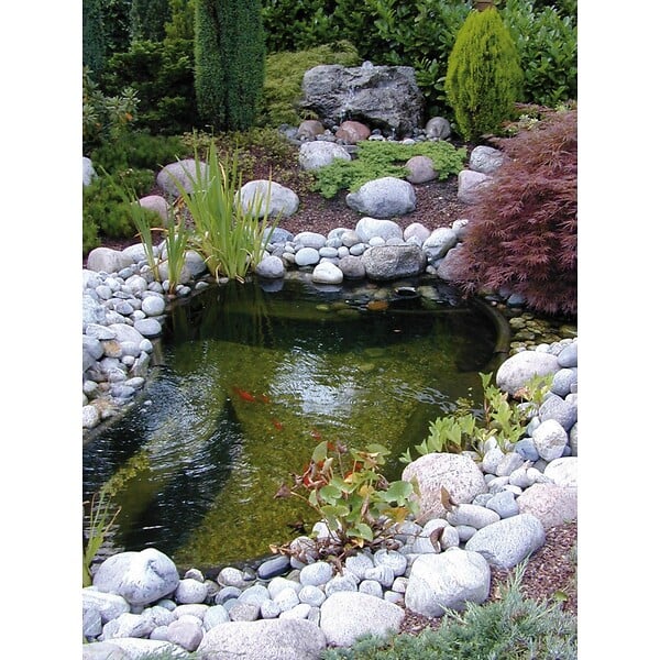 UBBINK - Bassin préformé Start 750 - Noir polyéthylène - 202x160x55cm - 750L - large