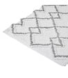 5 FIVE SIMPLY SMART - Tapis de salle de Bain en Coton déco Ethnique Gris 50 x 75 cm - vignette