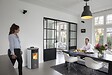 QLIMA - Poêle à granulés Ronda 88 S-Line Smart - Acier - Noir - 8.7kW - vignette