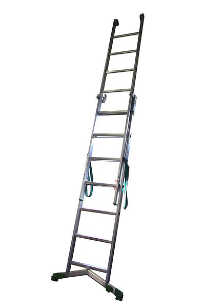 FIMM - Fimm - échelle 2 Plans Charge 150 Kg 10 + 11 Marches En Aluminium - large