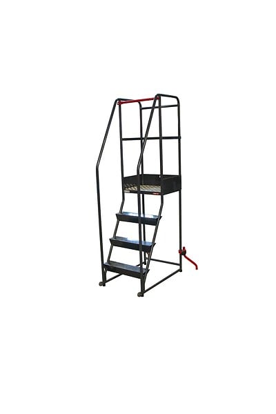 FIMM - Escabeau roulant étroit 4 marches 150 kg - FIMM - 830008729 - large