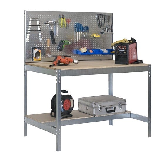 SIMON RACK - Simonrack - Kit Etabli 1440x1200x600mm Charge 600kg -  Simonwork Bt-2 1200 Galva - large