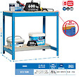 SIMON RACK - Simonrack - Kit Etabli 840x1500x750mm Charge 600kg - Bt-0 1500 Bleu/bois - vignette