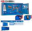 SIMON RACK - Simonrack - Armoire De Rangement Murale 675x900x275mm Bleu - Cabinet Tools Pannel 900 - vignette