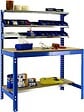 SIMON RACK - SimonRack - Kit Etabli 1440x900x600mm Charge 400Kg -  SIMONWORK BT-1 900 BLEU/BOIS Simon Rack - vignette