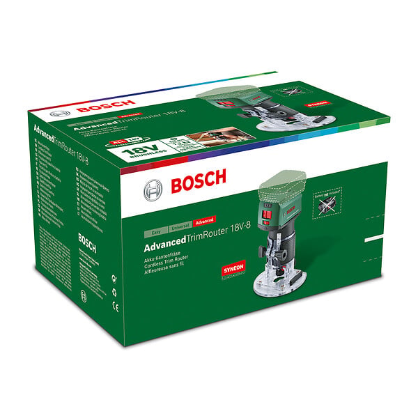 BOSCH - Affleureuse - Sans fil - Pour bois - Advanced TrimRouter - 18V - large