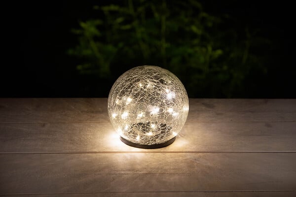 GALIX - Sphère solaire - effet verre brisé - Diam 15cm - large