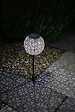 GALIX - Décoration solaire métal - design rétro - Balise - vignette