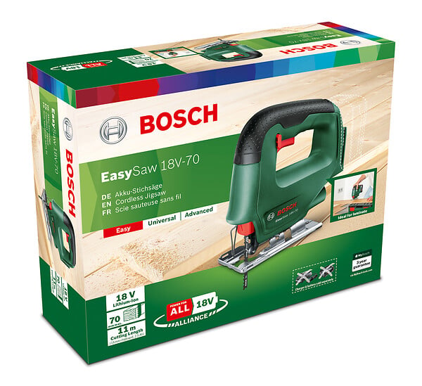 BOSCH - Scie sauteuse sans-fil Bosch EasySaw 18V-70 - sans batterie - large