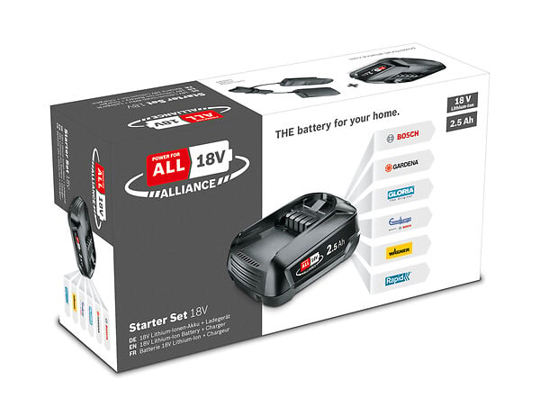 BOSCH - Kit chargeur batterie Lithium-Ion Power For All - 18V 2.5Ah - large