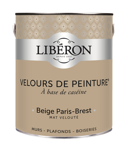LIBERON - Velours de peinture - Beige Paris-Brest - Mat - 2,5L - large