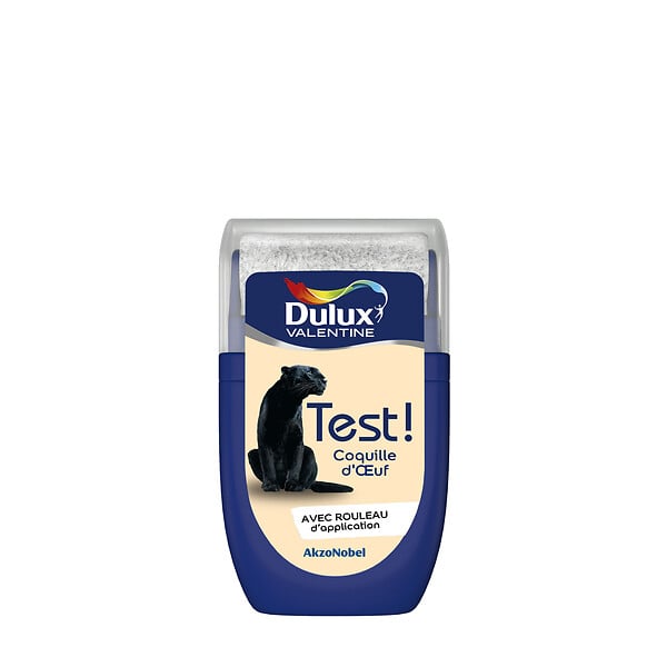 DULUX VALENTINE - Testeur de peinture - Coquille d'Oeuf - Satin - 30ml - large