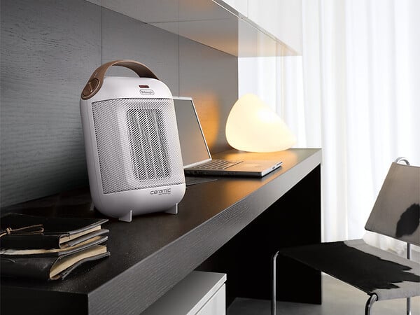 DELONGHI - chauffage soufflant céramique 1800w - hfx30c18-iw - large