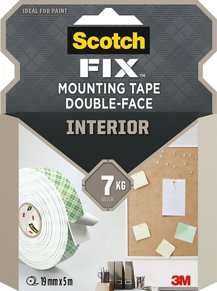 SCOTCH - Double-face intérieur 5mx19mm - large