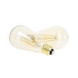 XANLITE - Lot de 2 ampoules Filament LED ST64 Edison ambrées, culot E27, puissance 9W, équivalent 60W, flux 806 lm, lumière blanc très chaud 1800 K, usage intérieur décoratif - vignette