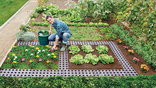 GARANTIA - Set de 4 Dalles de Potager Maxi - large