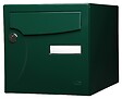 CENTRALE BRICO - Boîte Aux Lettres Normalisée 1 Porte Extérieur Renz Acier Vert Brillant - vignette