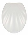 WENKO - Abattant toilettes - Fix-Clip - Easy Close - Forme coquillage - vignette