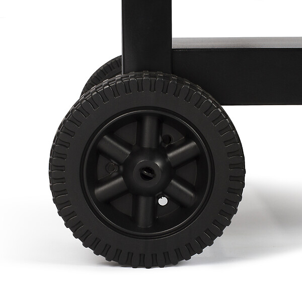 LIVOO - chariot pour plancha noir/bois - gs131 - large