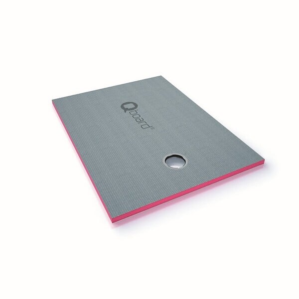 Q-BOARD - Receveur douche à carreler Qboard - 120x80cm - large
