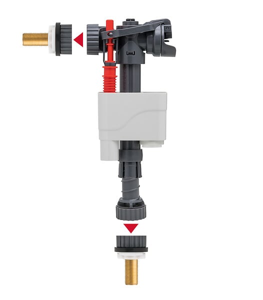 WIRQUIN - Robinet flotteur DOBLO alimentation basse ou latérale - large