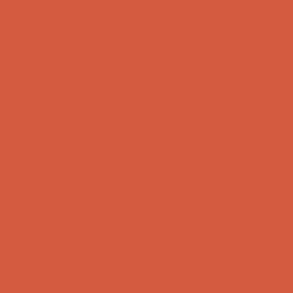 DULUX VALENTINE - Peinture Crème de Couleur - Orange Sanguine - Satin - 0,5L - large