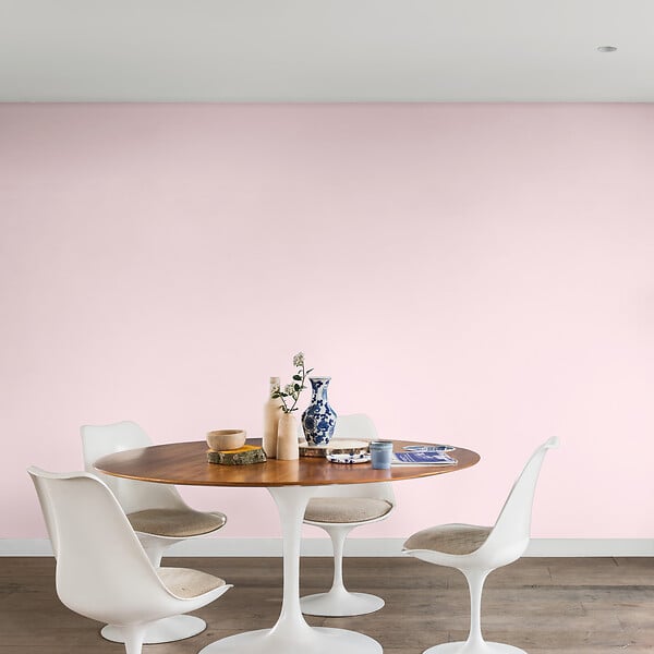 DULUX VALENTINE - Peinture Crème de Couleur - Bouton De Rose - Satin - 1,25L - large