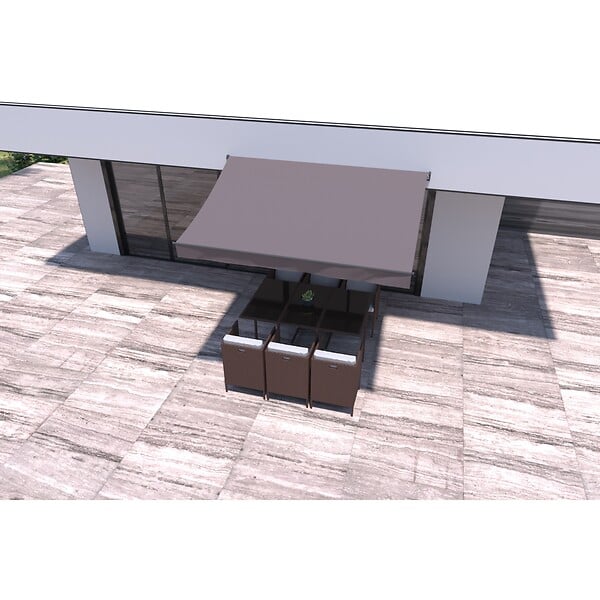 CONCEPT USINE - Store banne 3 x 2 m taupe ADRO - large