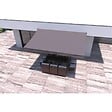 CONCEPT USINE - Store banne 4 x 2,5 m taupe ADRO - vignette