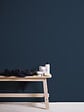 AS CREATION - Papier vinyl sur intissé uni Life bleu nuit - vignette