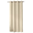 C MA DECO - Rideau 100% Polyester - Œillets - Ecru - 140x240cm - vignette