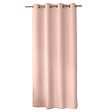 C MA DECO - Rideau 100% Polyester - Œillets - Vieux rose - 140x240cm - vignette