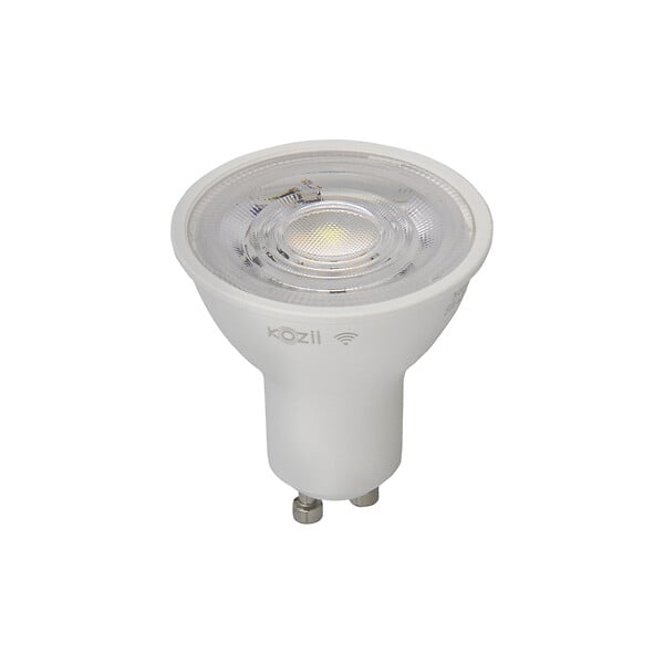 XANLITE - Lot de 3 ampoules spot LED connectées Kozii, culot GU10, puissance 5W, équivalent 50W, flux 345 lm, éclairage RVB + CCT, variation couleur et intensité, compatibles Alexa et Google Home - large