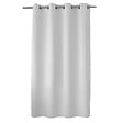 C MA DECO - Rideau occultant 8 oeillets 140x180cm blanc - vignette