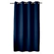 C MA DECO - Rideau occultant 8 oeillets 140x180cm bleu marine - vignette