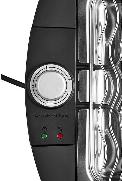 LAGRANGE - barbecue électrique posable 2300w - 319004 - large