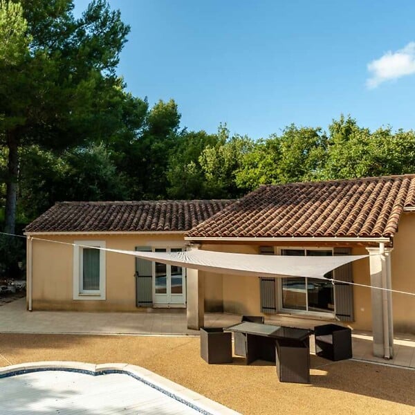 WERKAPRO - Voile d'ombrage taupe  3,6 x 3,6 m - large