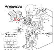POLARIS - roulement à billes de roue pour polaris 380 - 9-100-1108 - vignette