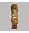 ATMOSPHERA - Lampadaire en métal et bois naturel H 118 cm - vignette