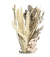 ATMOSPHERA - Composition de Fleurs Séchées Vase en Verre H 28 cm - vignette