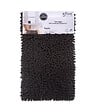 5 FIVE SIMPLY SMART - Tapis de Salle de bain Noir chenille maxi confort 50 x 80 cm - vignette