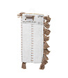 5 FIVE SIMPLY SMART - Tapis de Salle de bain Taupe en Coton avec pompons  50 x 75 cm - vignette