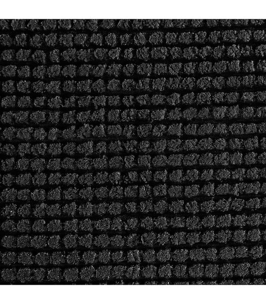 5 FIVE SIMPLY SMART - Tapis de Salle de bain Noir chenille 50 x 80 cm - large